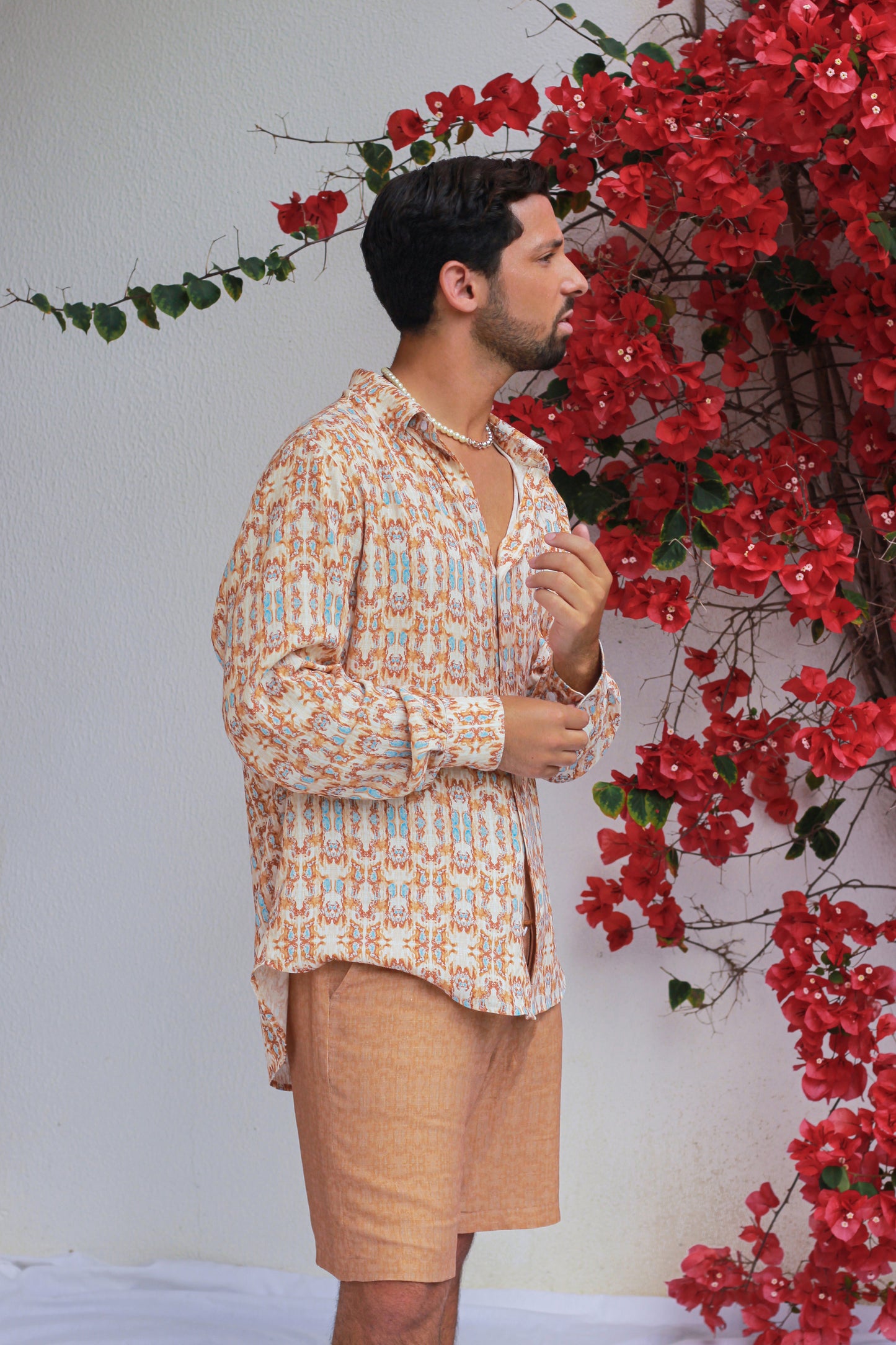 RELAXED FIT SHORTS | CAMEL