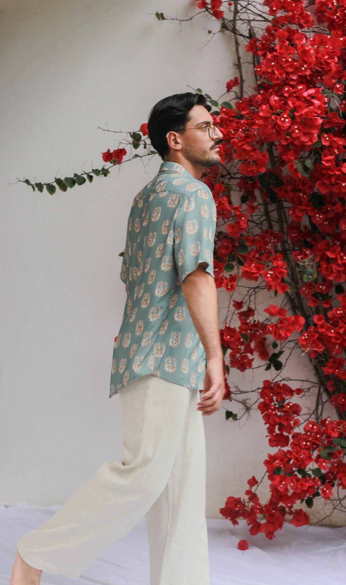 SHORT SLEEVE SHIRT | GREEN