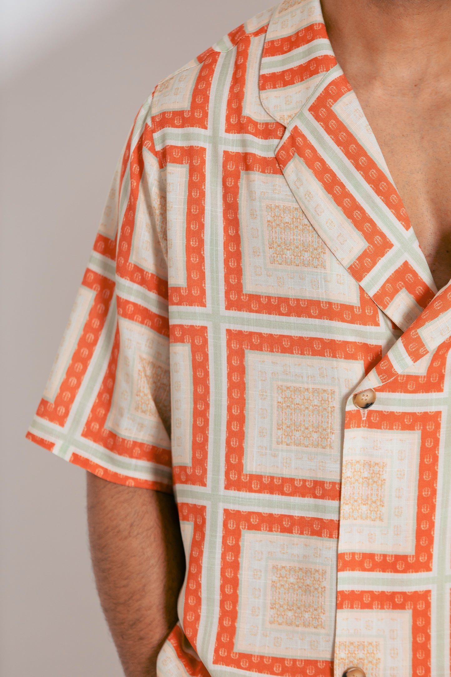 SHORT SLEEVE SHIRT | NEUTRAL