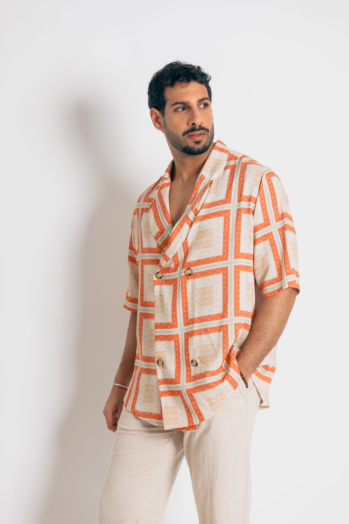 SHORT SLEEVE SHIRT | NEUTRAL